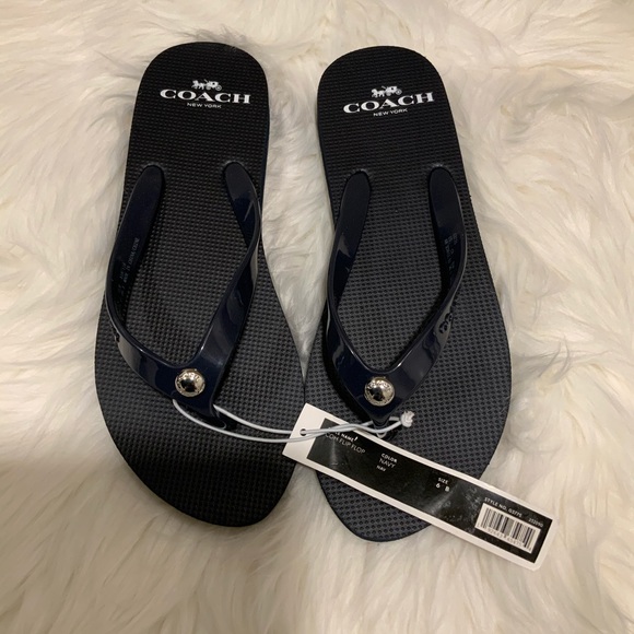 coach flip flops